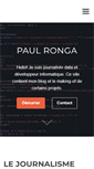Mobile Screenshot of paulronga.ch